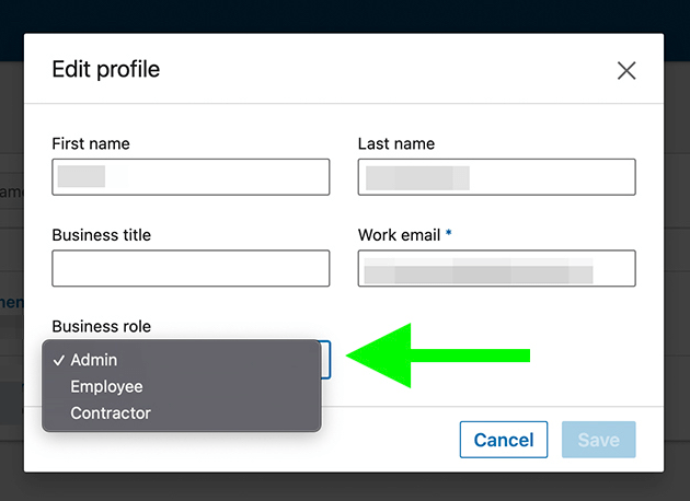 como-começar-linkedin-business-manager-convidar-membros-da-equipe-pessoas-função-negócios-etapa-5