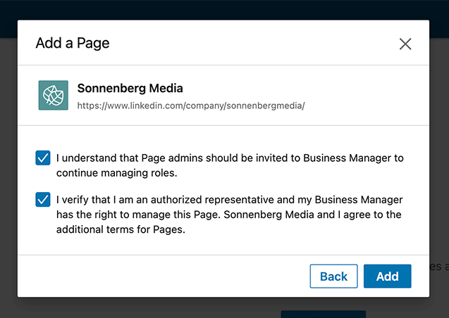 como-começar-linkedin-business-manager-link-pages-add-company-name-step-7