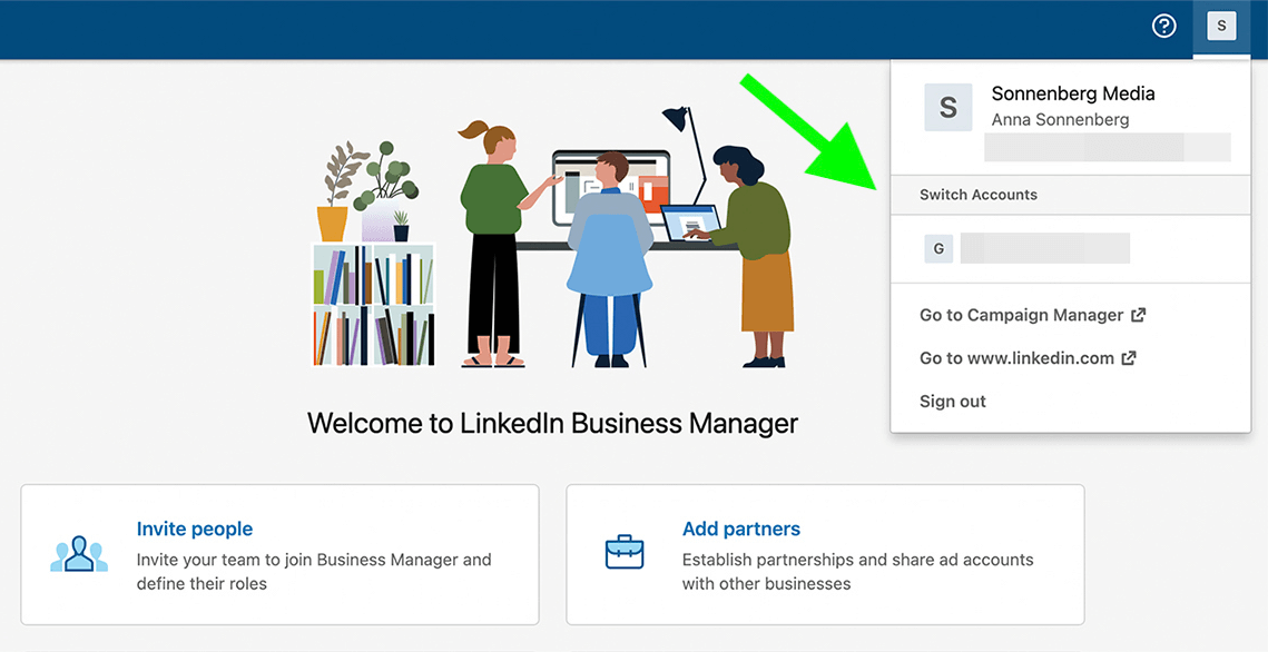 how-to-get-started-linkedin-business-manager-plan-structure-step-1