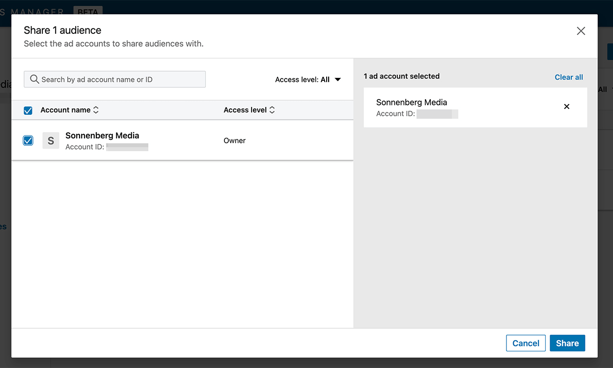como-começar-linkedin-business-manager-share-matched-audiences-share-button-step-16