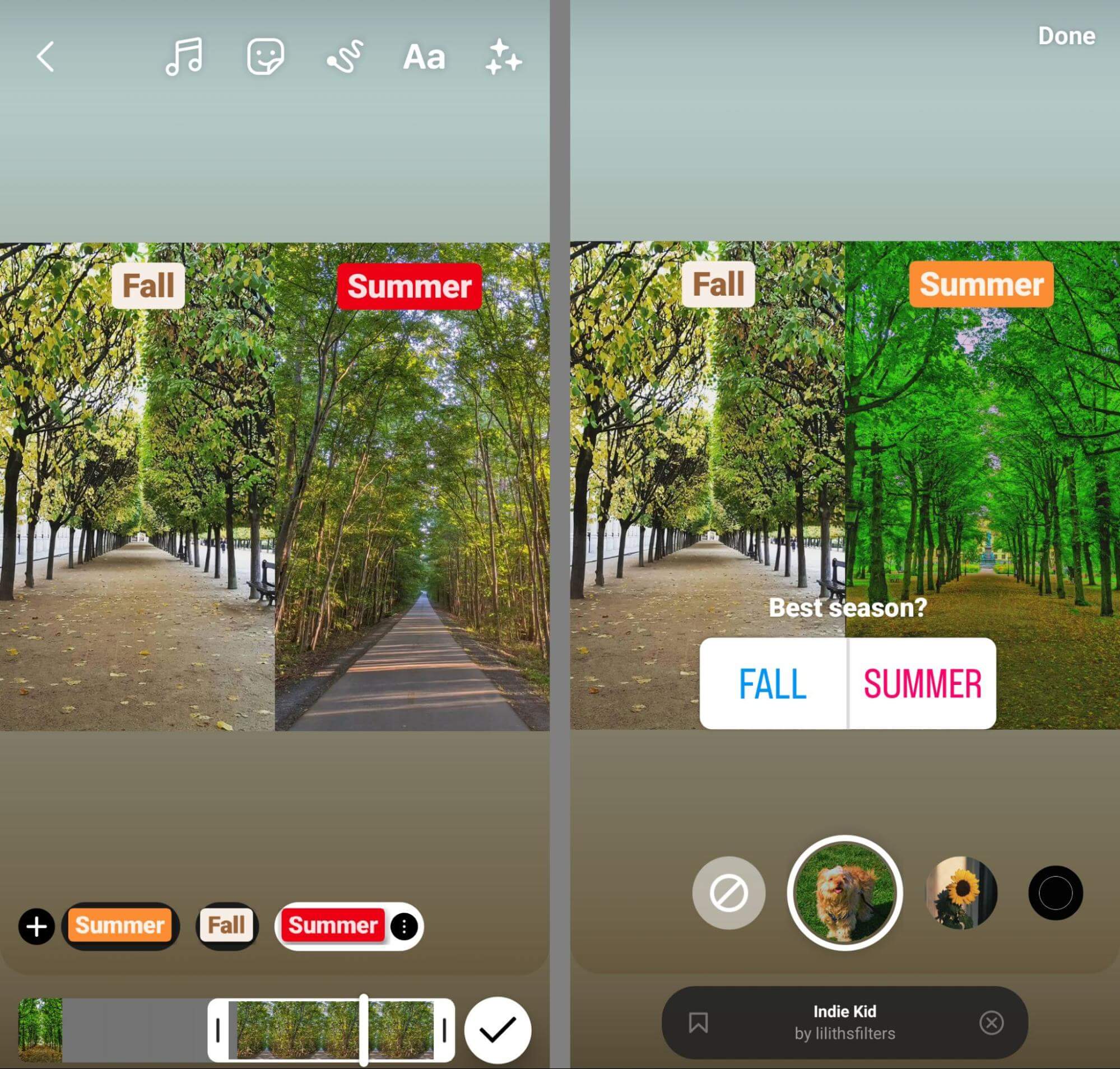 how-to-use-instagram-photo-remix-feature-add-stickers-text-markups-effects-built-in-tools-step-9