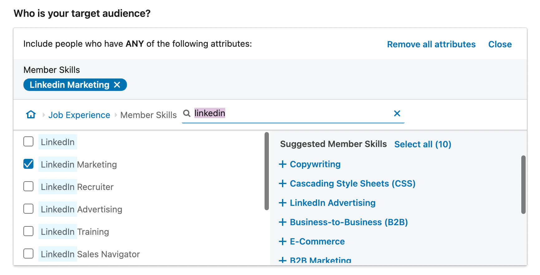how-to-use-targeting-get-in-front-of-competitor-audiences-on-linkedin-member-skills-step-8