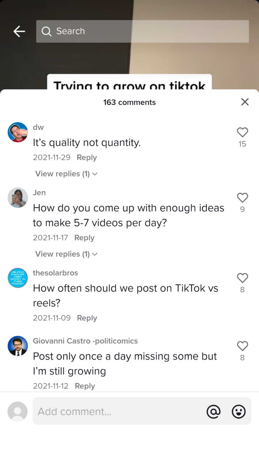 how-to-plan-your-tiktok-strategy-read-comment-section-example-5