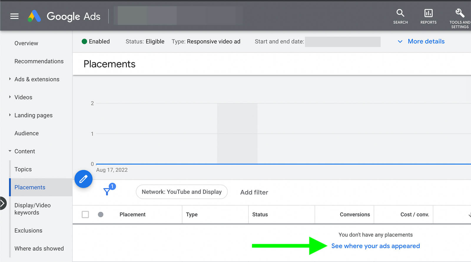 how-to-scale-youtube-ads-horizontally-content-targeting-add-new-placements-google-see-where-your-ads-appeared-insights-example-14