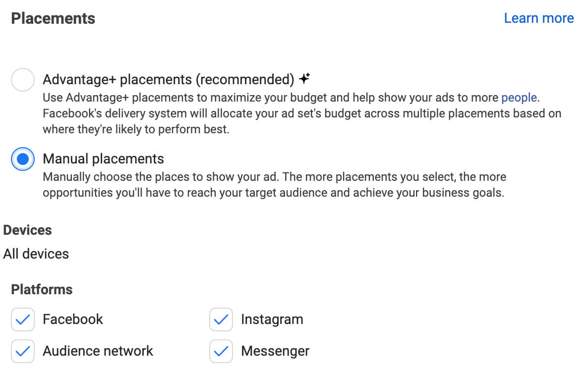 how-to-use-target-b2b-segments-on-facebook-or-instagram-with-ads-manager-adjust-add-set-placements-manual-example-15