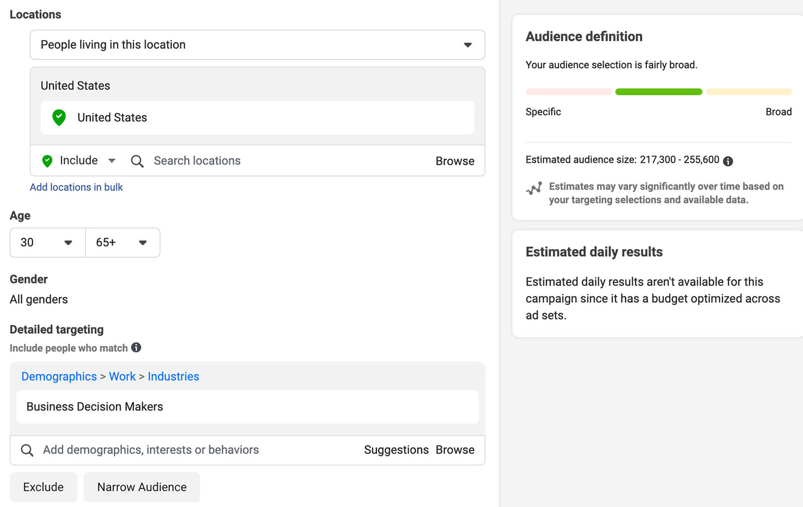 how-to-use-target-b2b-segments-on-facebook-or-instagram-with-ads-manager-select-demographic-targeting-locations-example-7