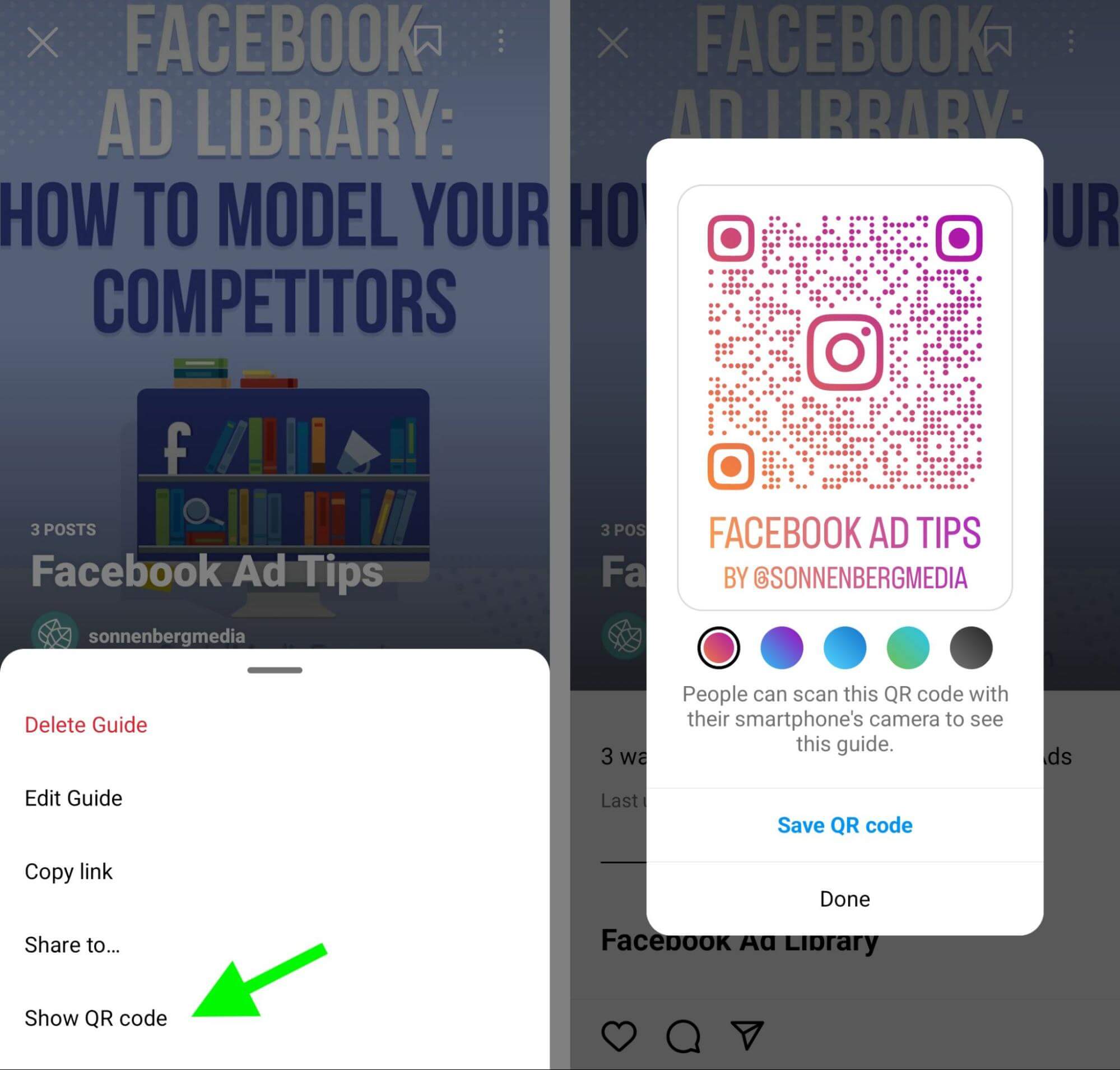 how-to-create-an-instagram-qr-code-to-share-a-guide-native-guides-places-products-posts-sonnenbergmedia-example-7