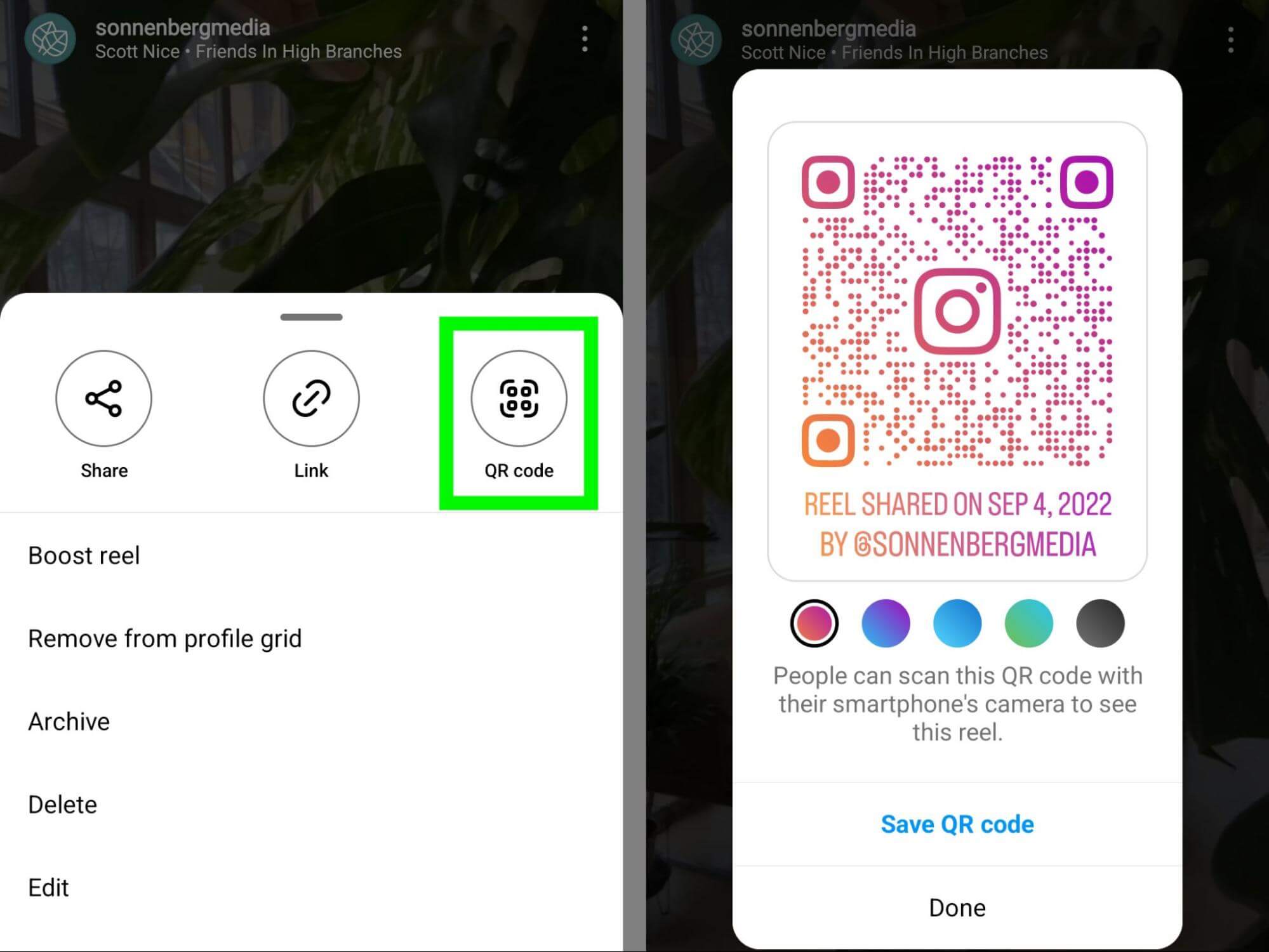 how-to-create-an-instagram-qr-code-to-share-reels-sonnenbergmedia-example-3