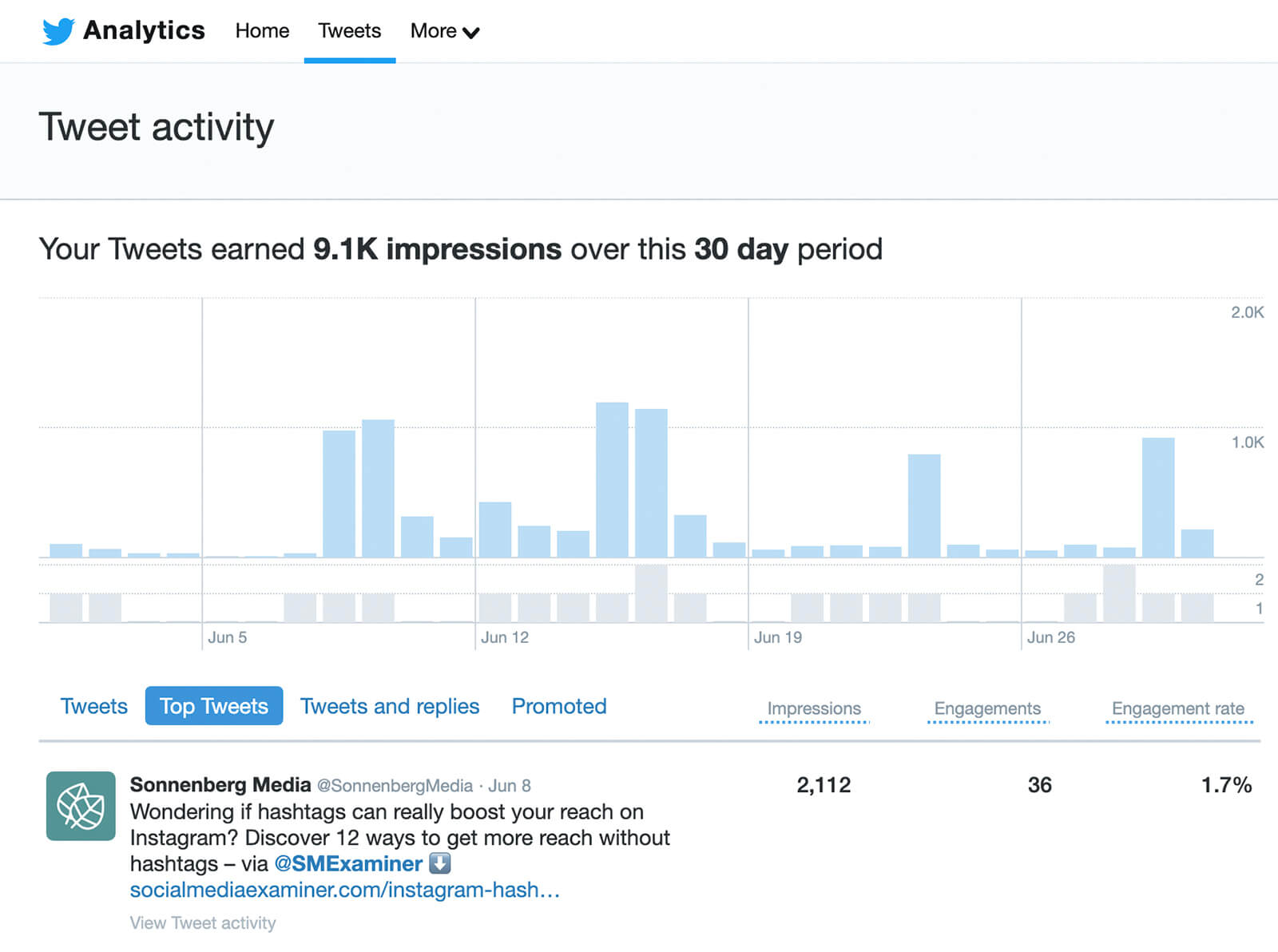 how-to-do-an-annual-social-media-audit-identify-top-performing-content-twitter-analytics-sonnenbergmedia-example-6