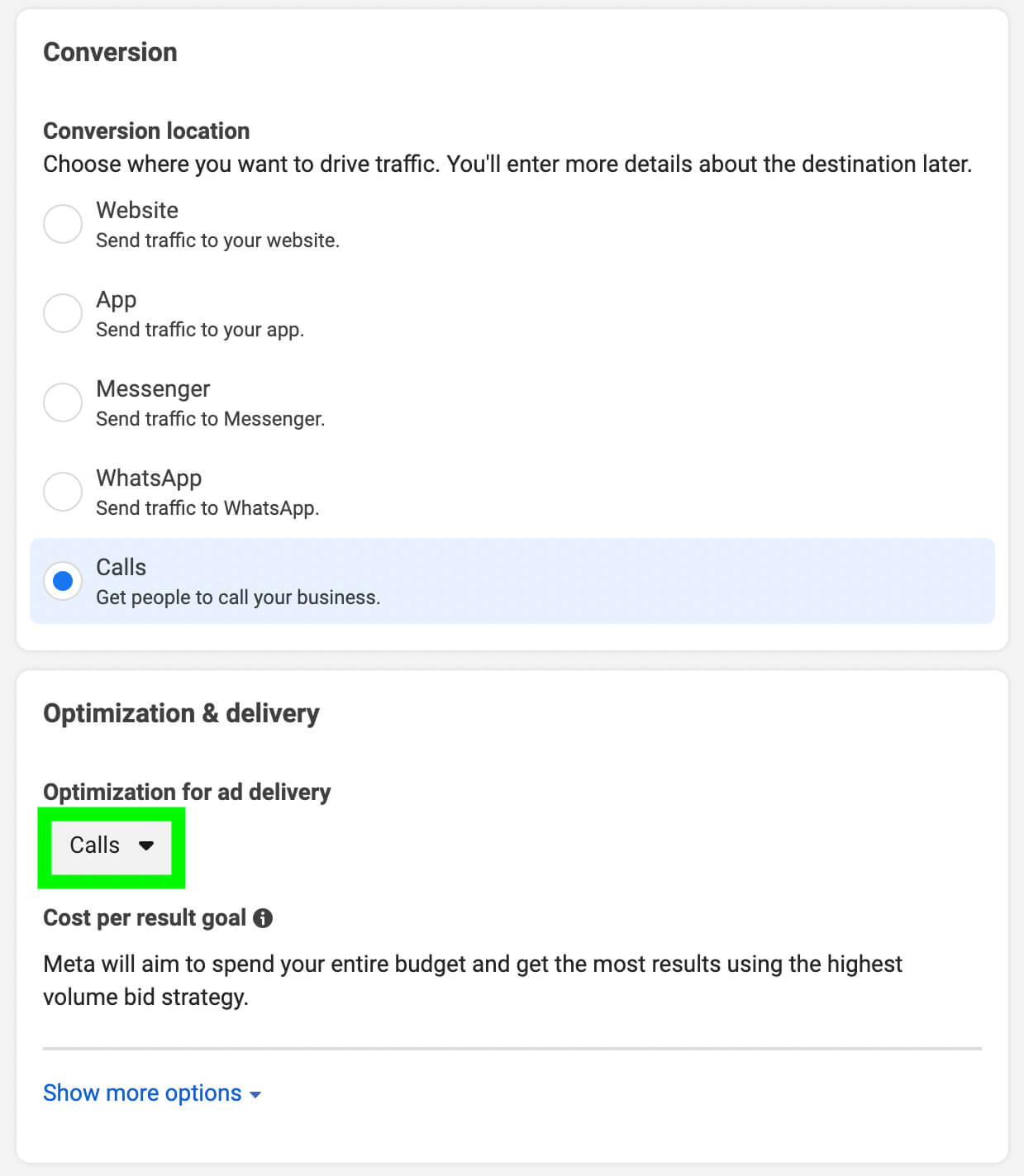 how-to-optimize-meta-call-ads-for-sixty-second-calls-conversion-location-optimization-and-delivery-section-example-8