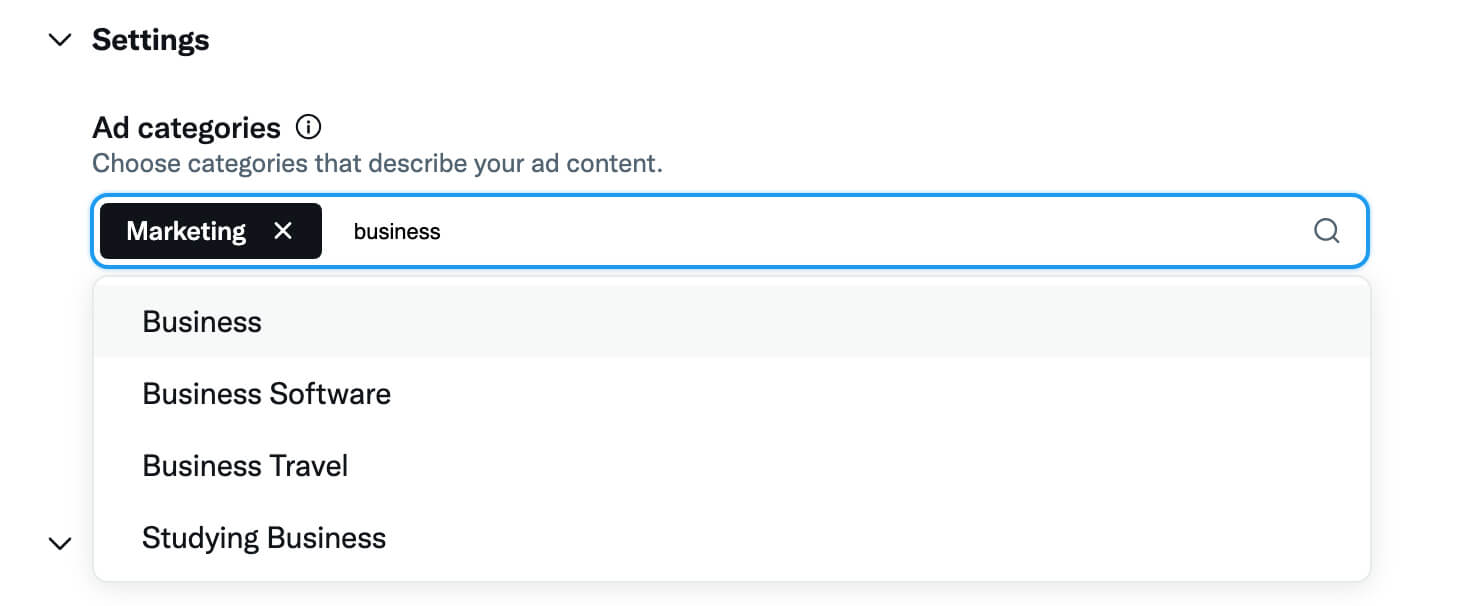 how-to-scale-twitter-ads-expand-your-target-audience-reach-audiences-outside-of-twitter-ad-categories-audience-in-relevant-app-settings-example-18