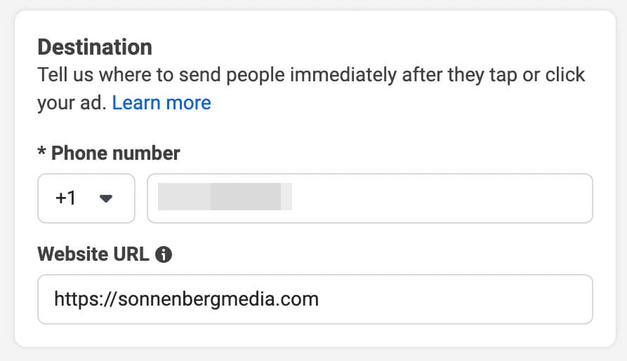 how-to-use-the-meta-call-ads-pre-call-business-feature-convert-on-website-or-phone-set-up-leads-or-sales-conversion-customers-landing-page-example-10