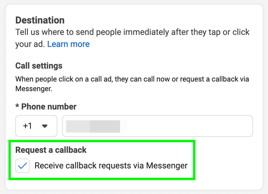 how-use-the-meta-call-ads-callback-option-configure-call-settings-request-callback-box-receive-callback-requests-via-messenger-example-2