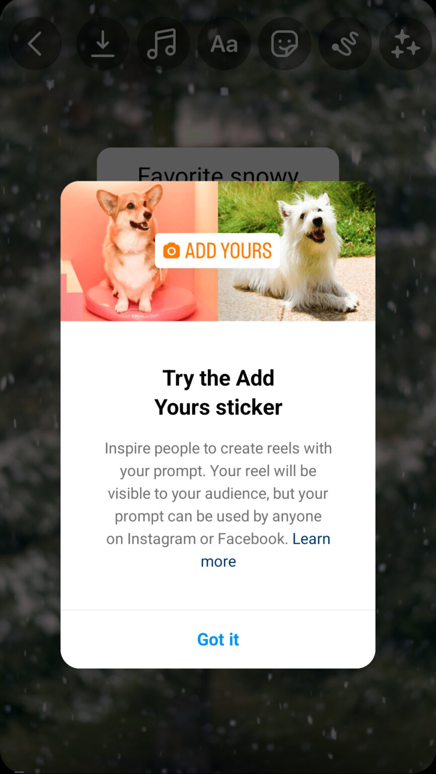 How to Use the Instagram Add Yours Sticker in Marketing Social Media