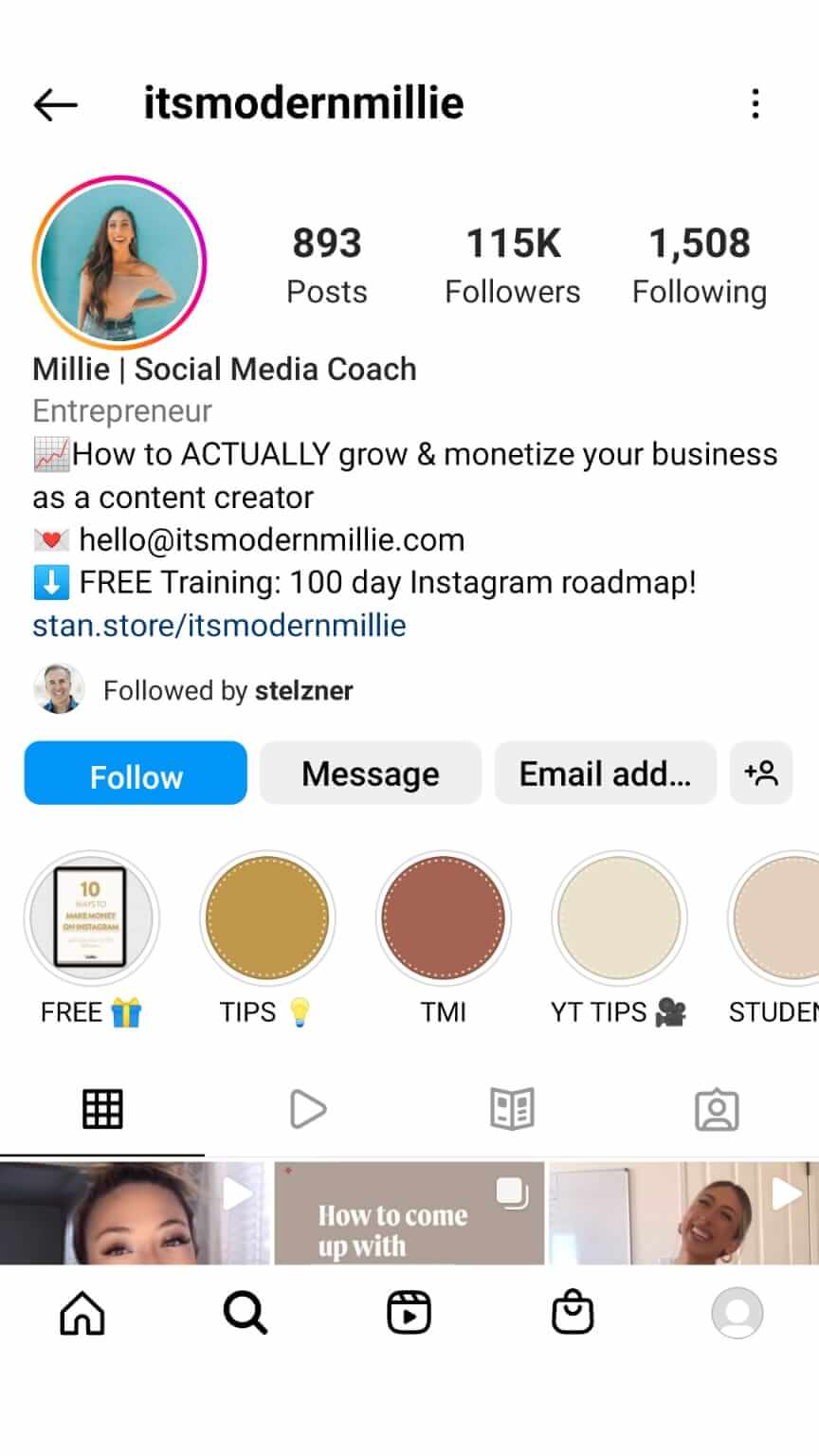 how-to-audit-your-instagram-profile-page-bio-link-photo-account-type-display-name-itsmodernmillie-example-5