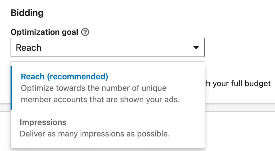 how-to-decide-on-an-optimization-goal-with-linkedin-document-ads-bidding-reach-impressons-optimizes-engagement-target-leads-clicks-7