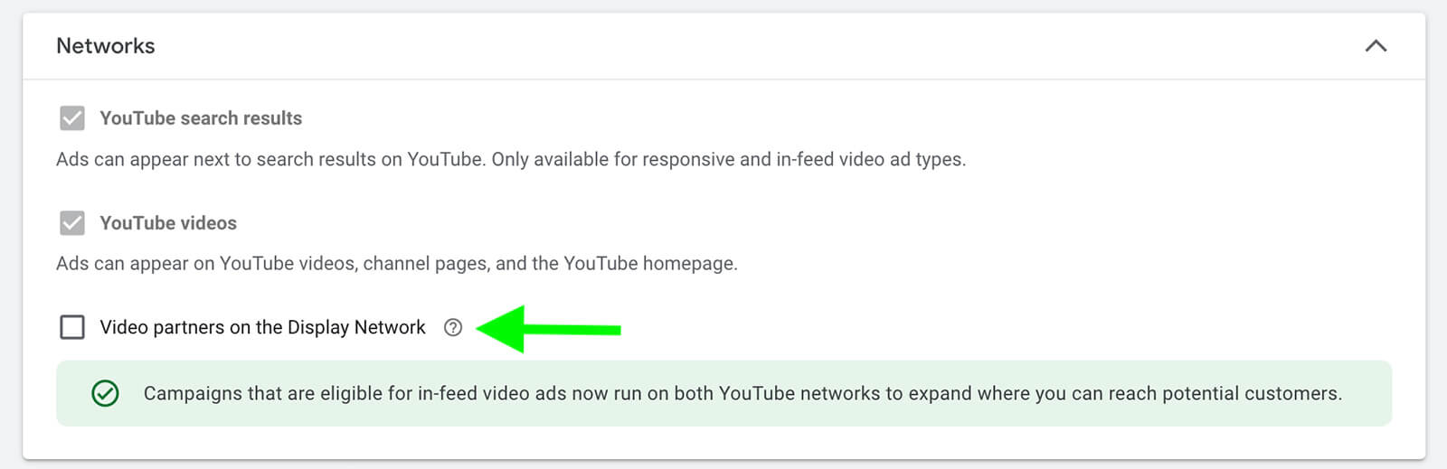 how-to-launch-a-new-video-aciton-campaign-using-youtube-shorts-ads-set-up-budget-start-end-date-video-partners-on-the-display-network-example-2