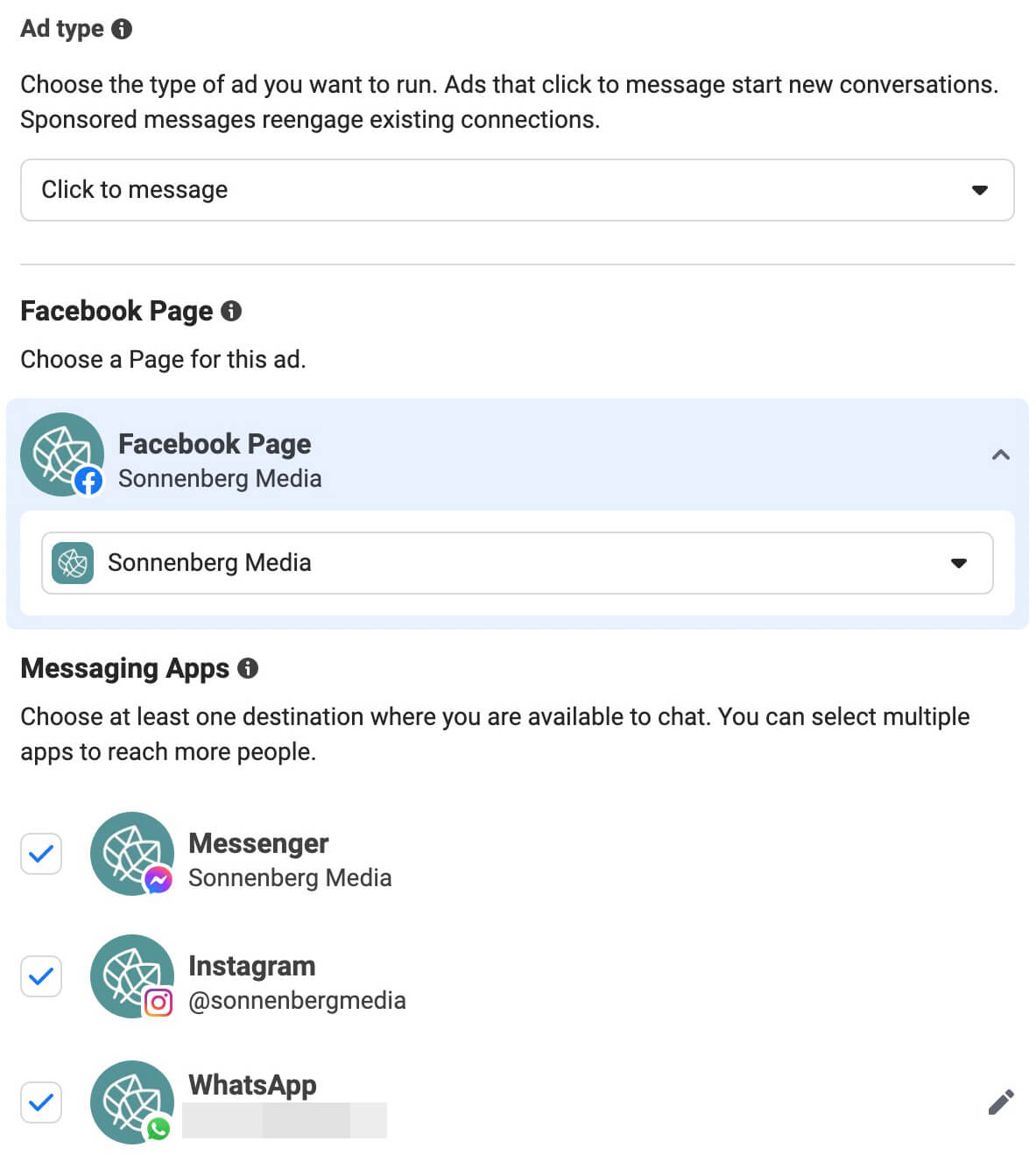 how-to-produce-engagement-ads-on-facebook-engagement-objective-messaging-apps-messenger-instagram-whatsapp-example-21