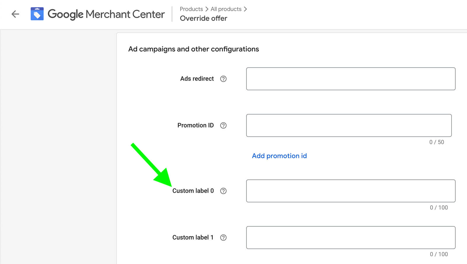 how-to-set-up-a-product-feed-in-google-merchant-center-using-youtube-ad-campaign-for-shoppable-ad-campaigns-and-other-configurations-add-five-custom-labels-add-products-to-ads-example-12