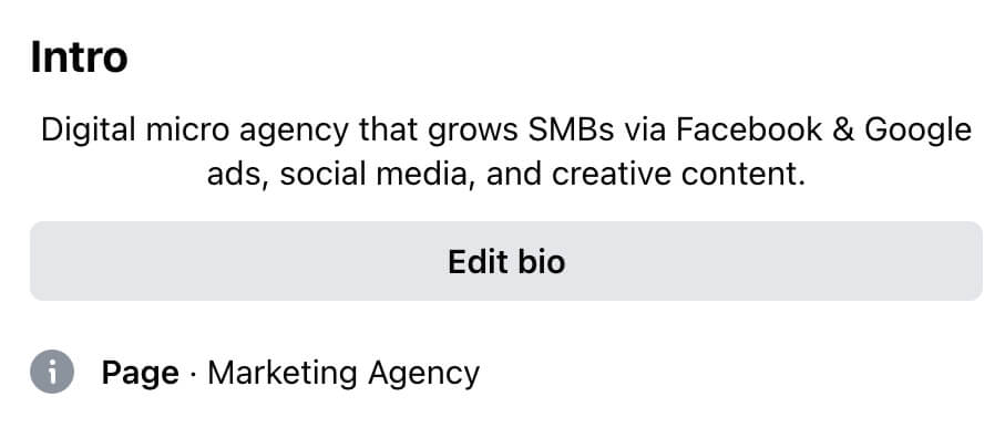 how-to-update-page-layouts-in-the-new-pages-experience-shorten-facebook-page-intro-update-npe-intro-edit-bio-button-example-14