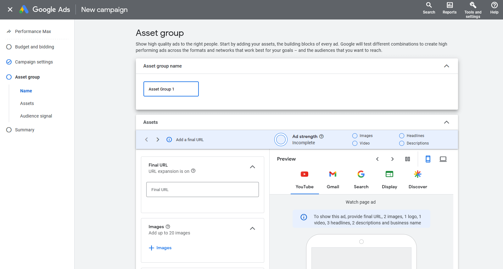 how-to-use-google-performance-max-google-ads-creative-assets-images-video-headline-description-copy-asset-groups-example-5