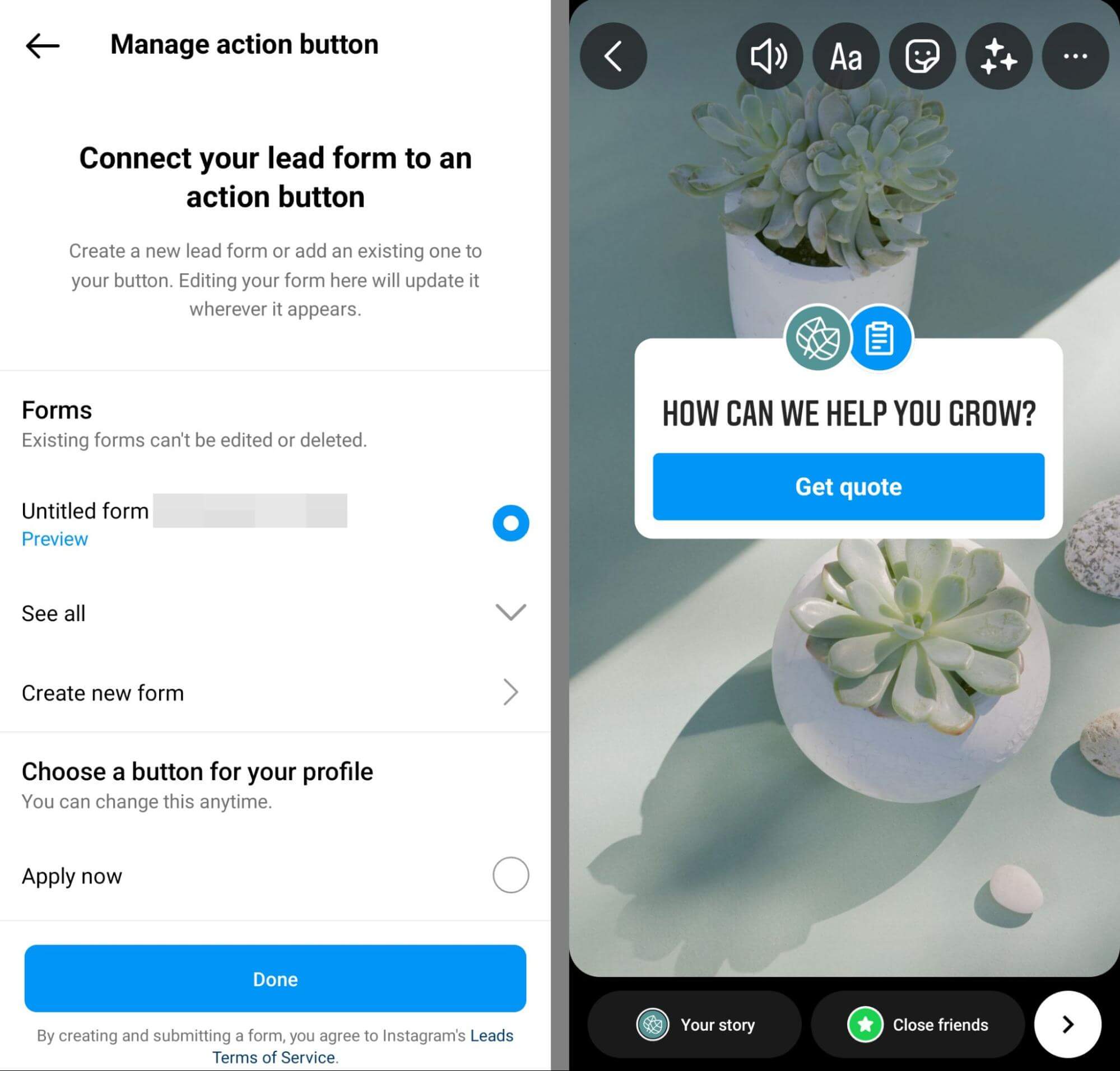 how-to-attract-new-customers-with-get-quote-stickers-on-instagram-active-lead-form-automatically-added-to-get-quote-sticker-button-edit-forms-example-16