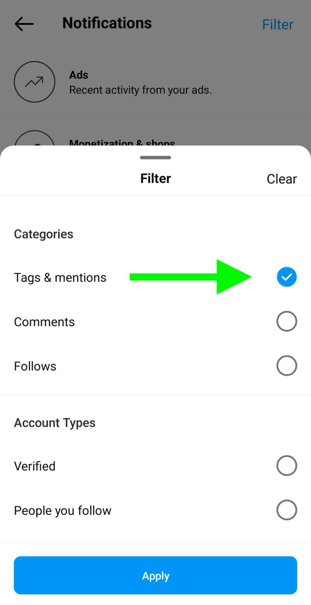 como-criar-um-plano-de-conteúdo-bem-arredondado-no-instagram-coletar-ugc-verificar-menções-e-postagens-marcadas-tab-filter-example-8