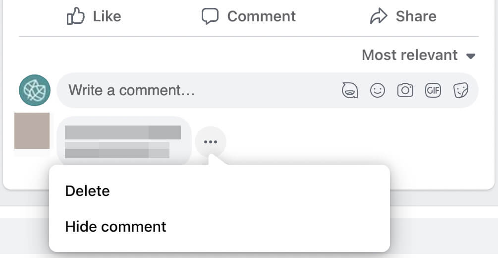how-to-hide-facebook-page-comments-business-suite-select-hide-comment-example-15