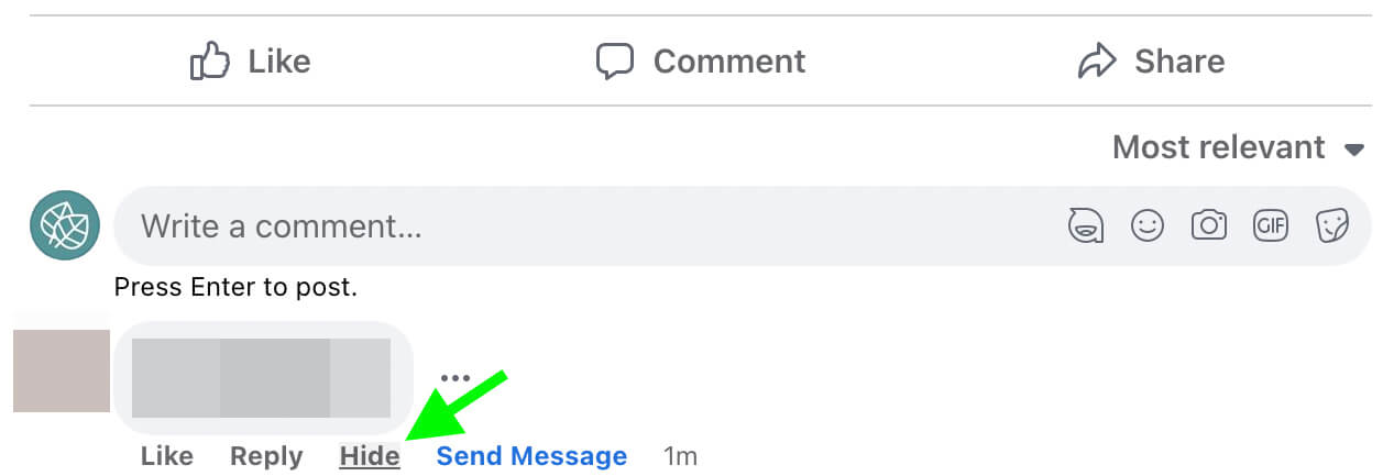 how-to-hide-facebook-page-comments-click-hide-link-under-comment-example-14