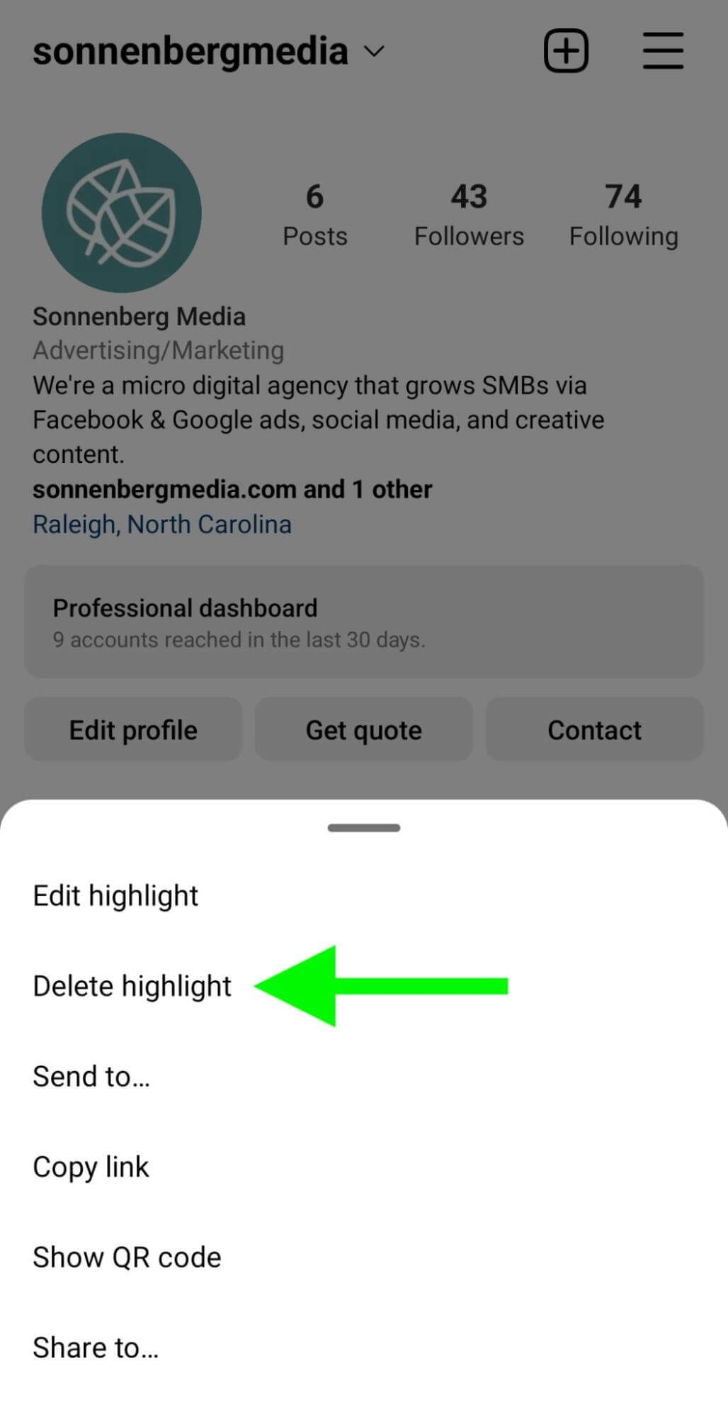 how-to-edit-instagram-stories-highlights-step-2