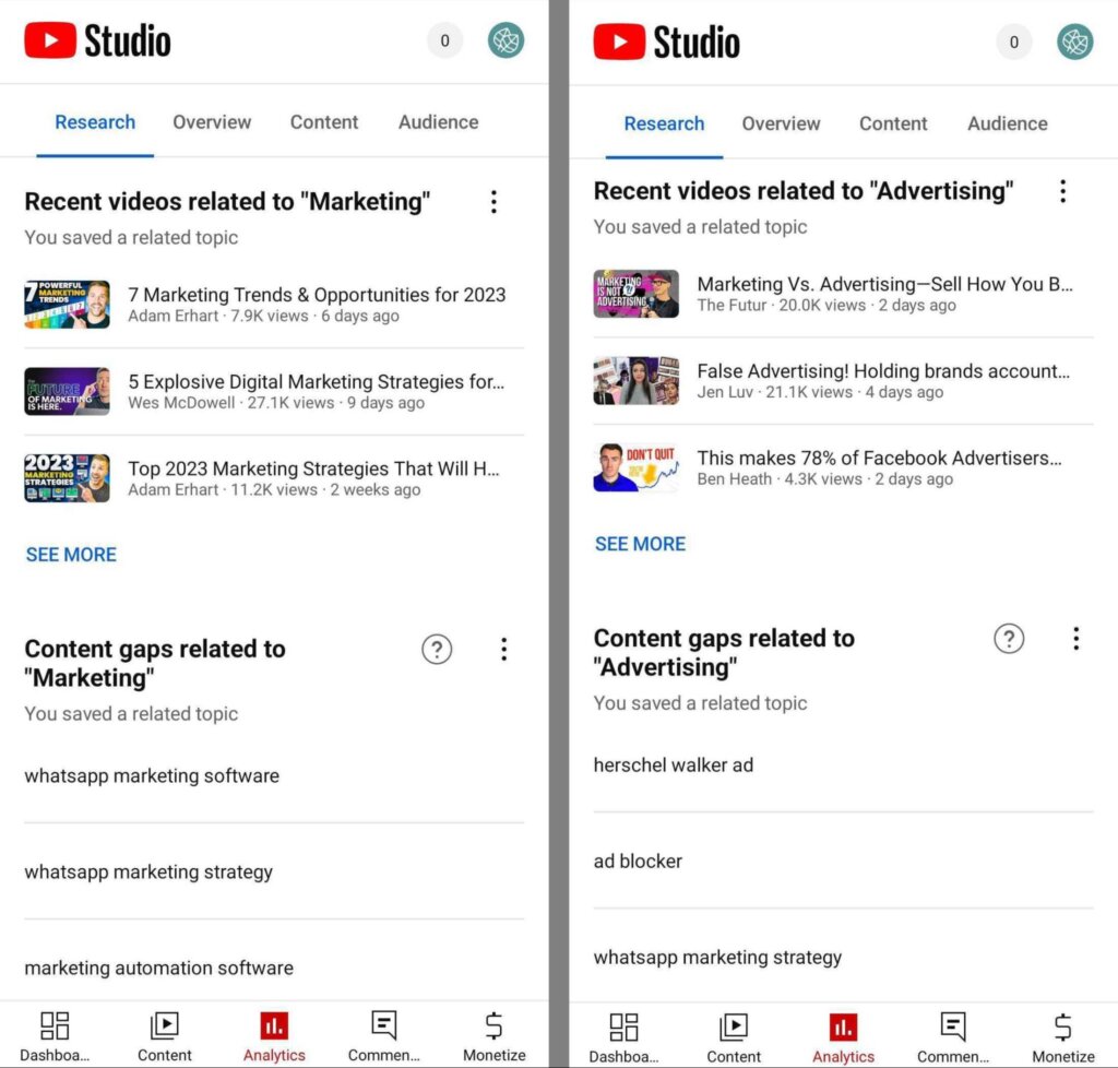 Youtube Research Tab How To Find Youtube Content Ideas Social Media Youtube Research Tab How To Find Youtube Content Ideas Social Media
