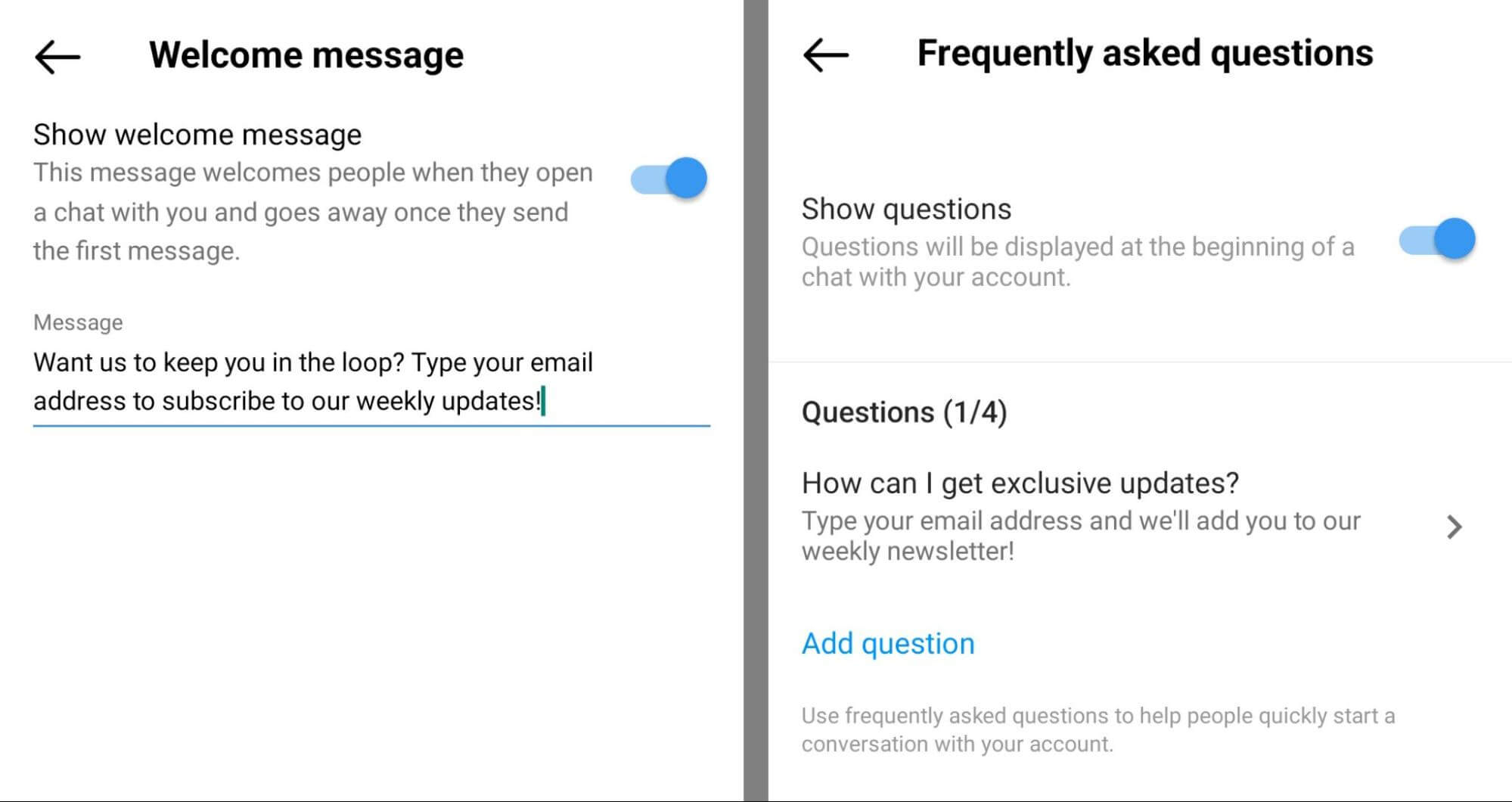 how-to-improve-your-own-approach-to-engagment-on-instagram-automated-dms-in-app-chat-tools-set-up-welcome-message-and-frequently-asked-questions-response-time-example-15