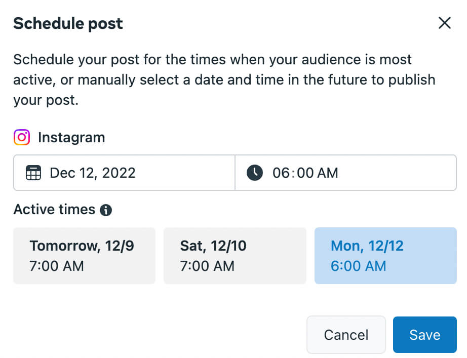 how-to-post-content-at-the-optimal-times-on-instagram-boost-engagement-precise-timing-meta-business-suite-workflow-audiences-recent-activity-example-11