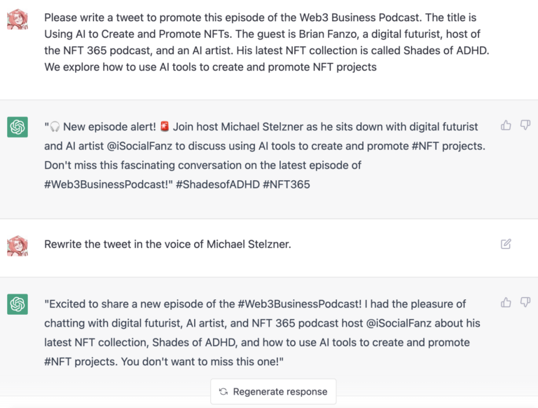 Using AI to Create and Promote NFTs : Social Media Examiner