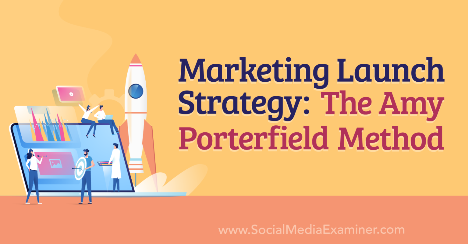 Marketing Launch Strategy The Amy Porterfield Method Social Media