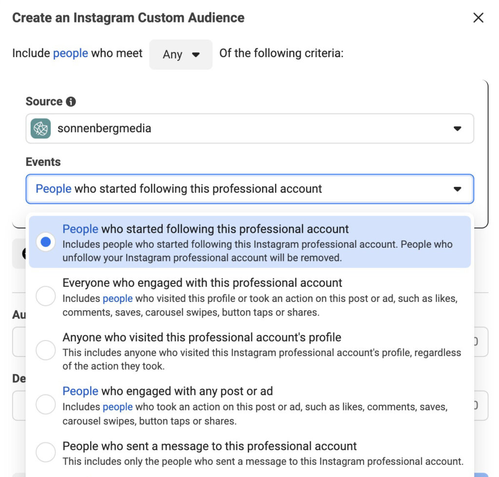 How to Set Up Advanced Instagram Ads Funnel Targeting : Social Media ...