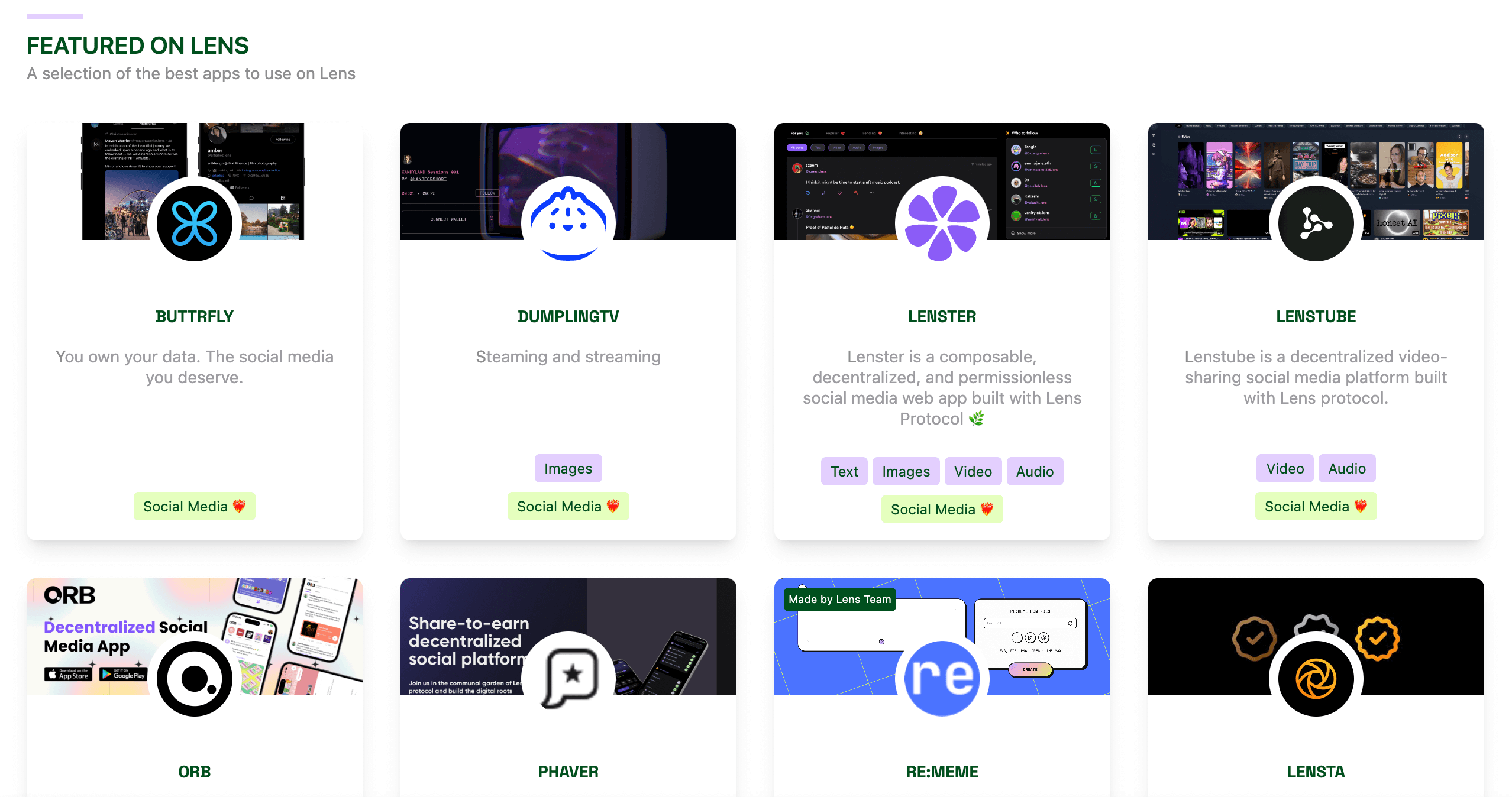 apps-using-lens-protocol