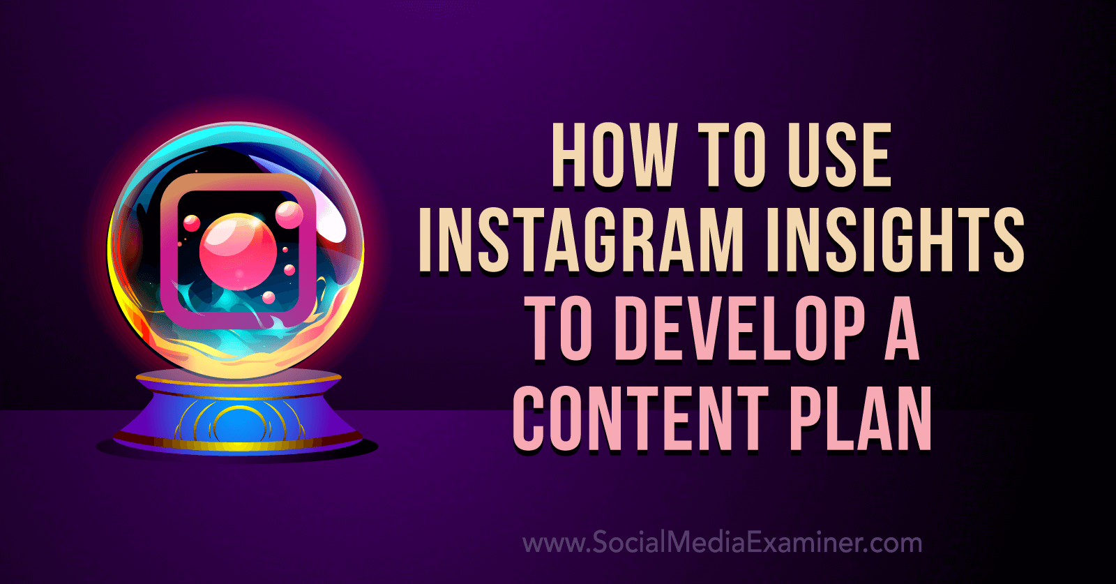 How to Use Instagram Insights to Develop a Content Plan by Social Media Examiner