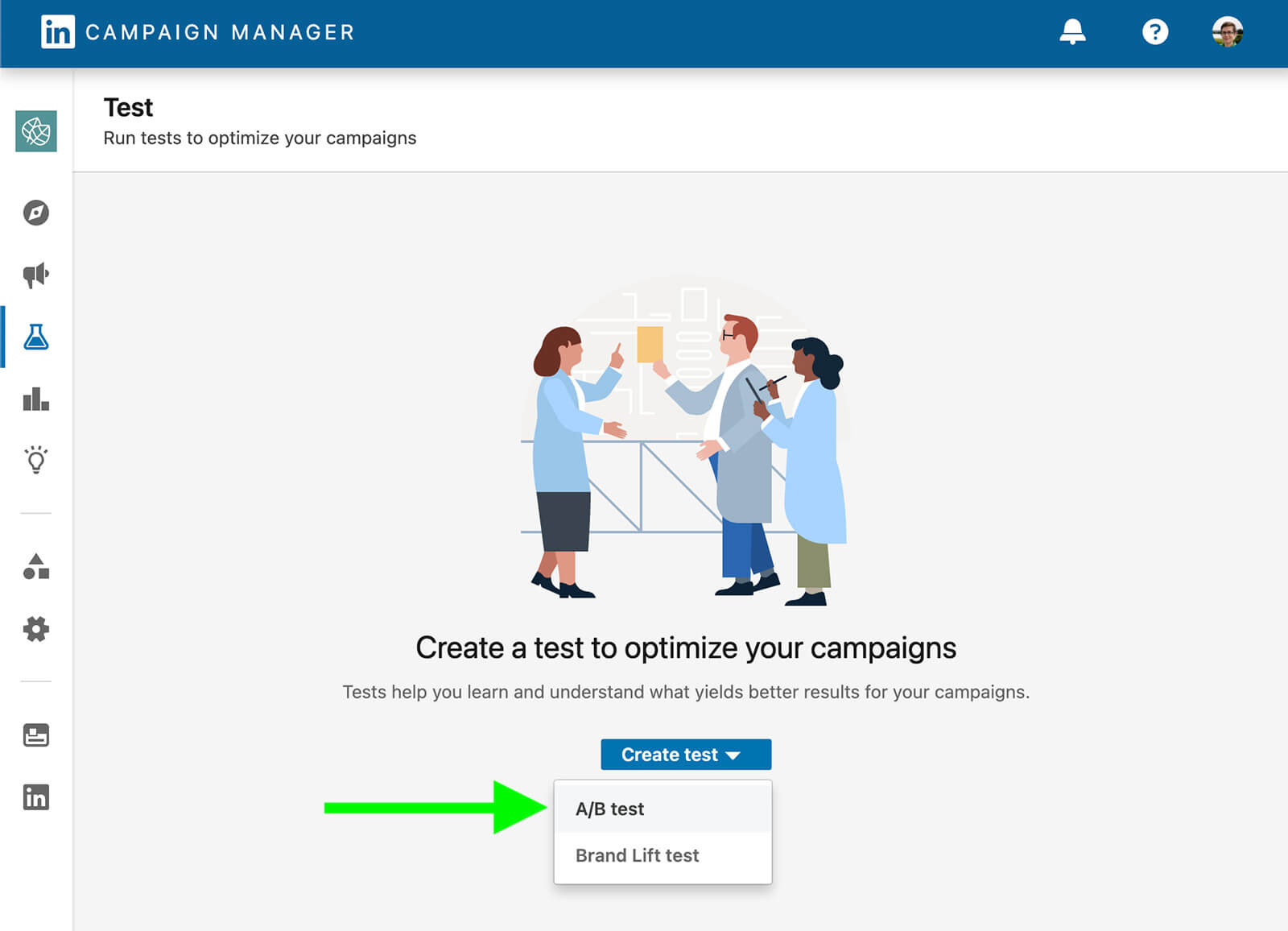 run-ab-test-in-linkedin-campaign-manager-1