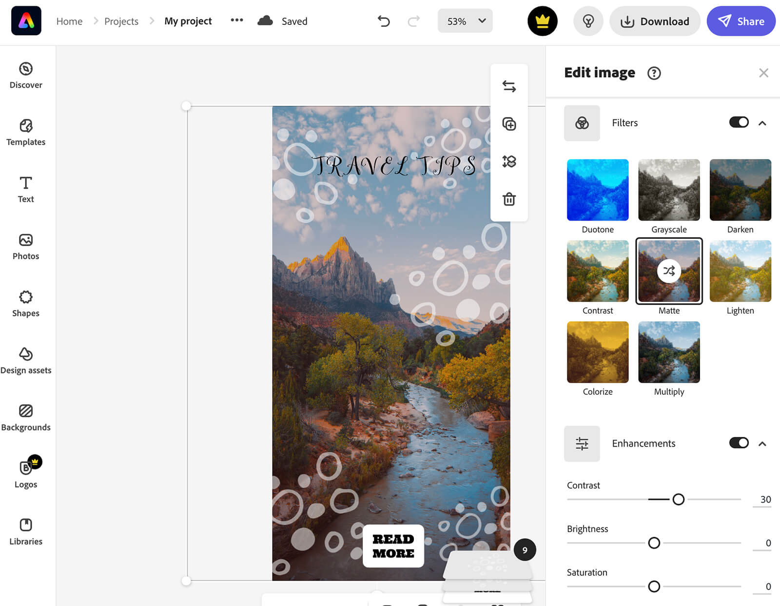 adobe express eine von 5 Grafik-Tools zur schnellen Gestaltung hochwertiger Bilder für soziale Medien
