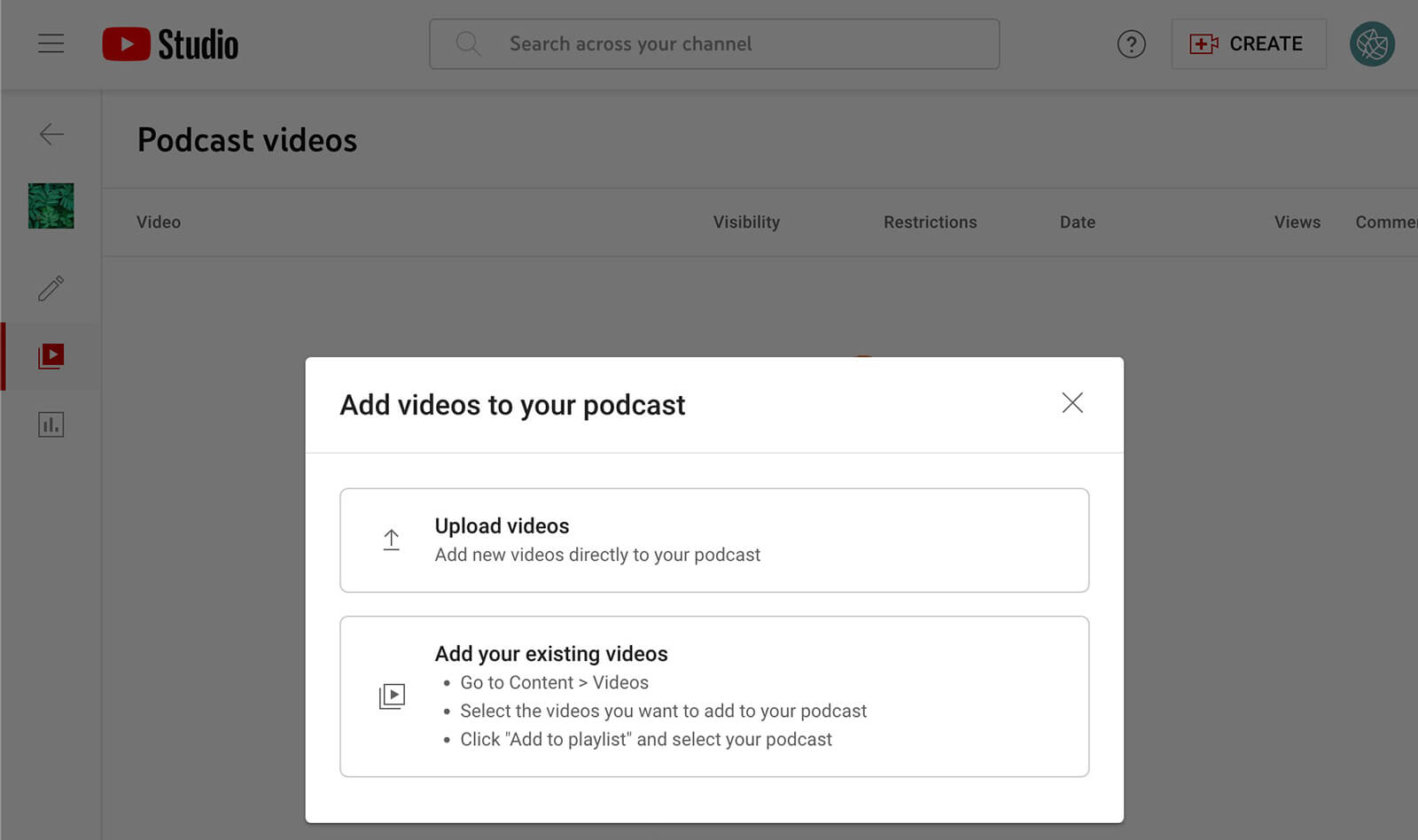 The Easy Way to Create a  Channel for Your Podcast