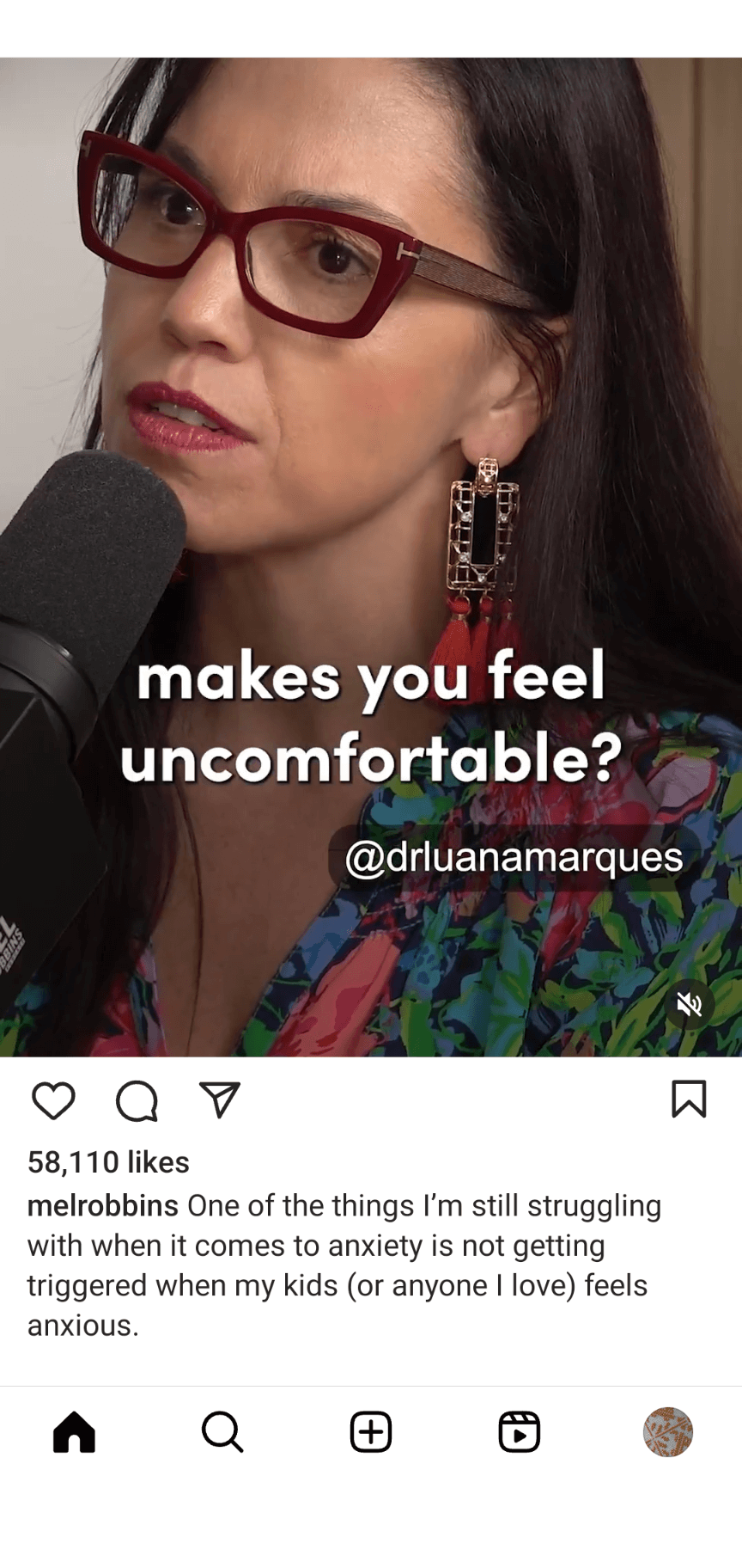 mel-robbins-podcast-clip-discusses-anxiety-with-dr-luana-marques-instagram