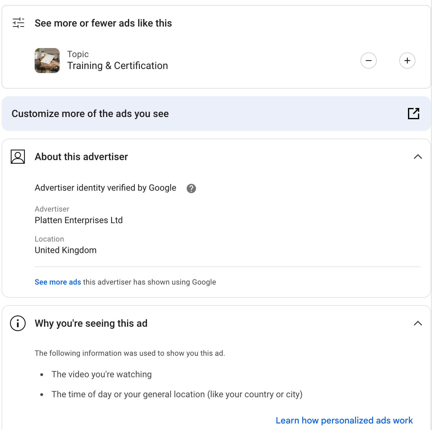 google-ads-transparency-center-topic-training-and-certification-advertiser-identity-platten-enterprises-ltd-paid-content-12