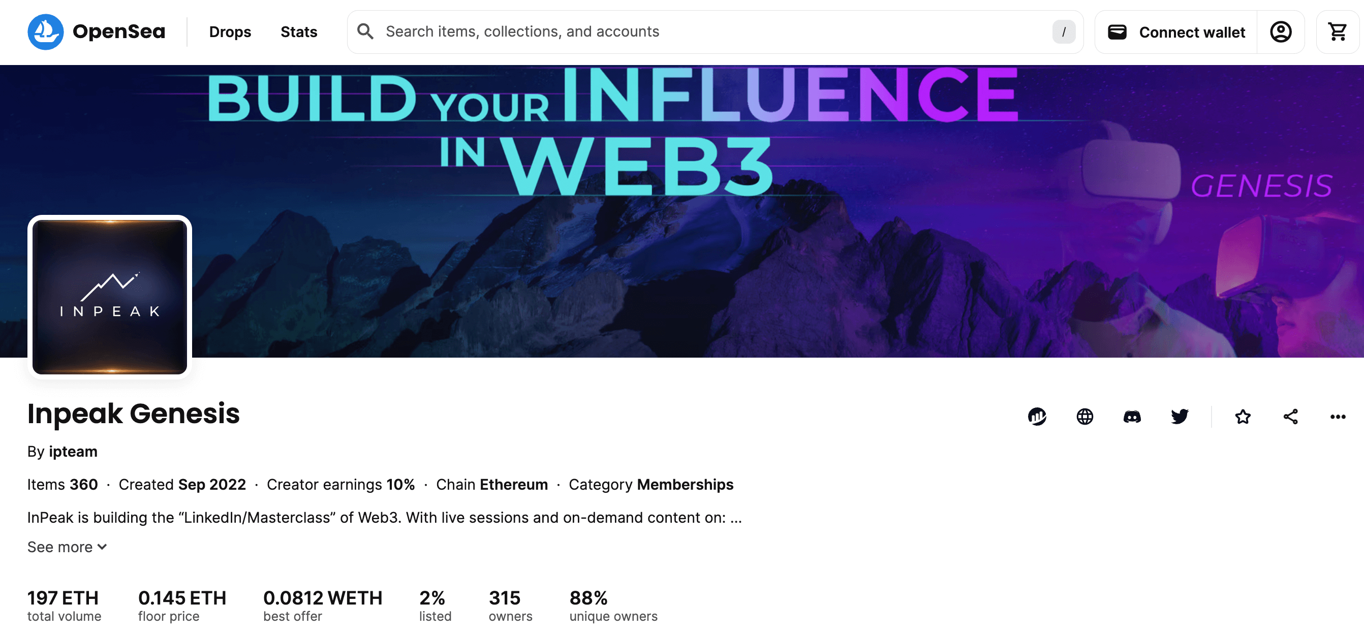 inpeak-genesis-nft-valuation-opensea