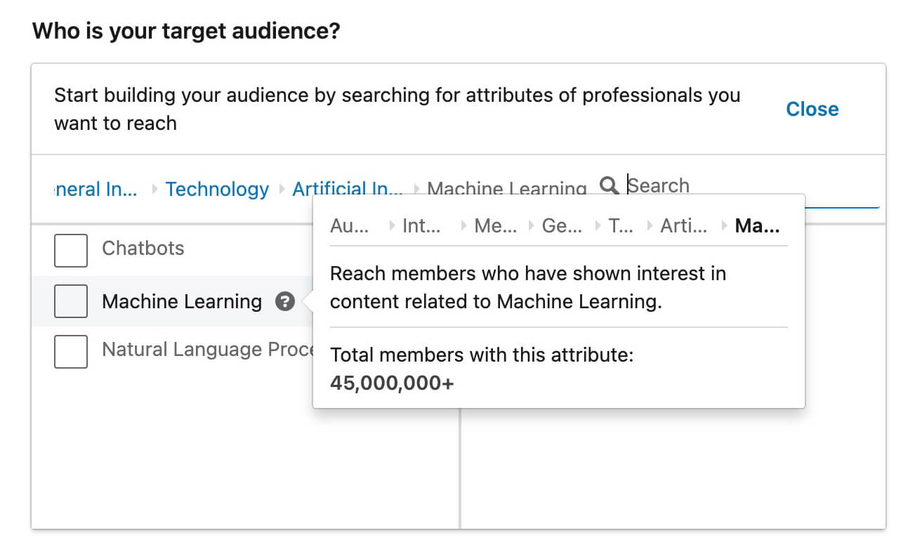 linkedin-ads-interest-targeting-technology-artificial-intelligence-content-related-to-machine-learning-subcategory-13