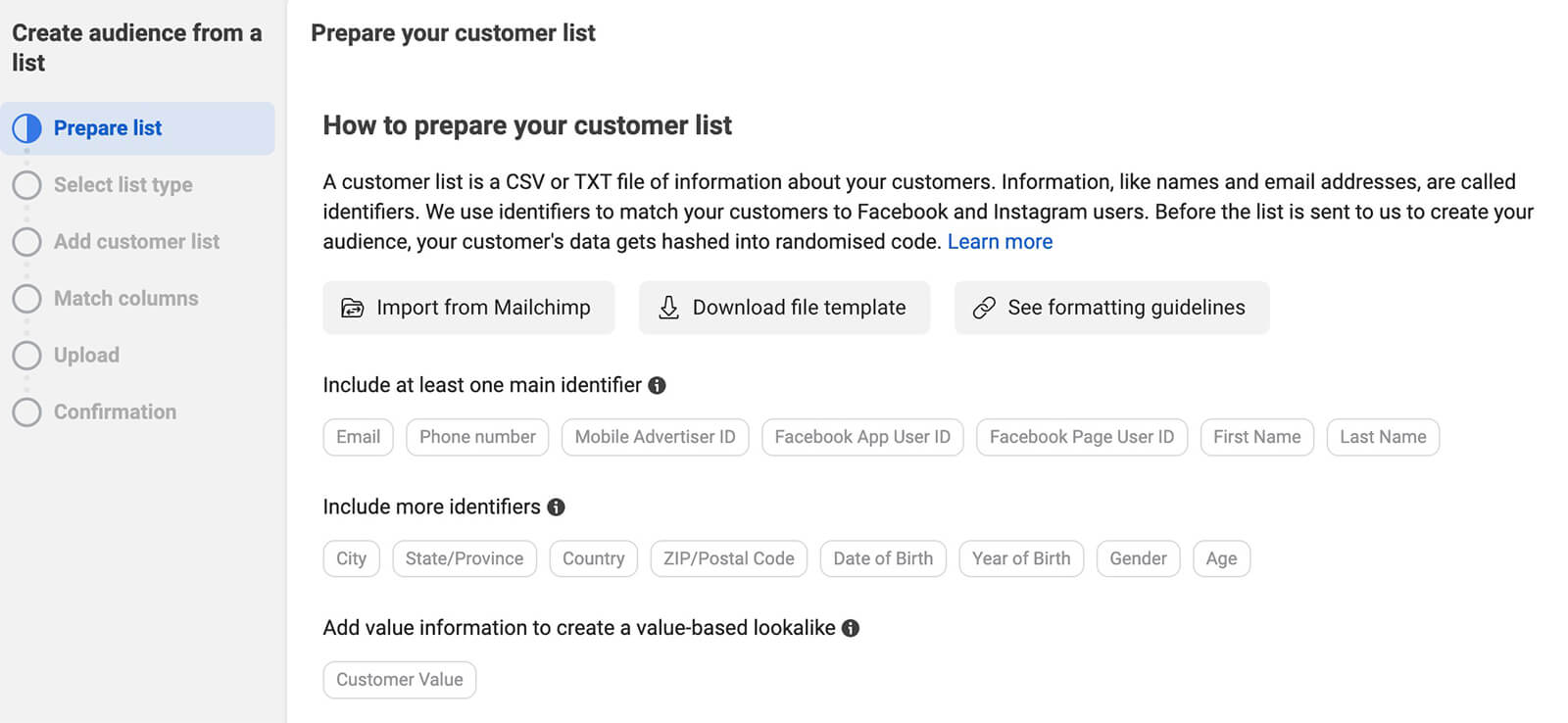 target-high-intent-audiences-on-facebook-instagram-create-audience-from-list-prepare-your-customer-list-15