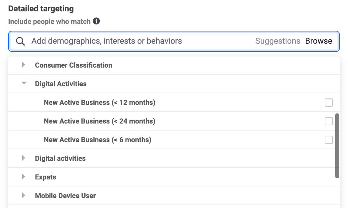 target-high-intent-audiences-on-facebook-instagram-detailed-targeting-add-demographics-interests-or-behaviors-with-digital-activities-4