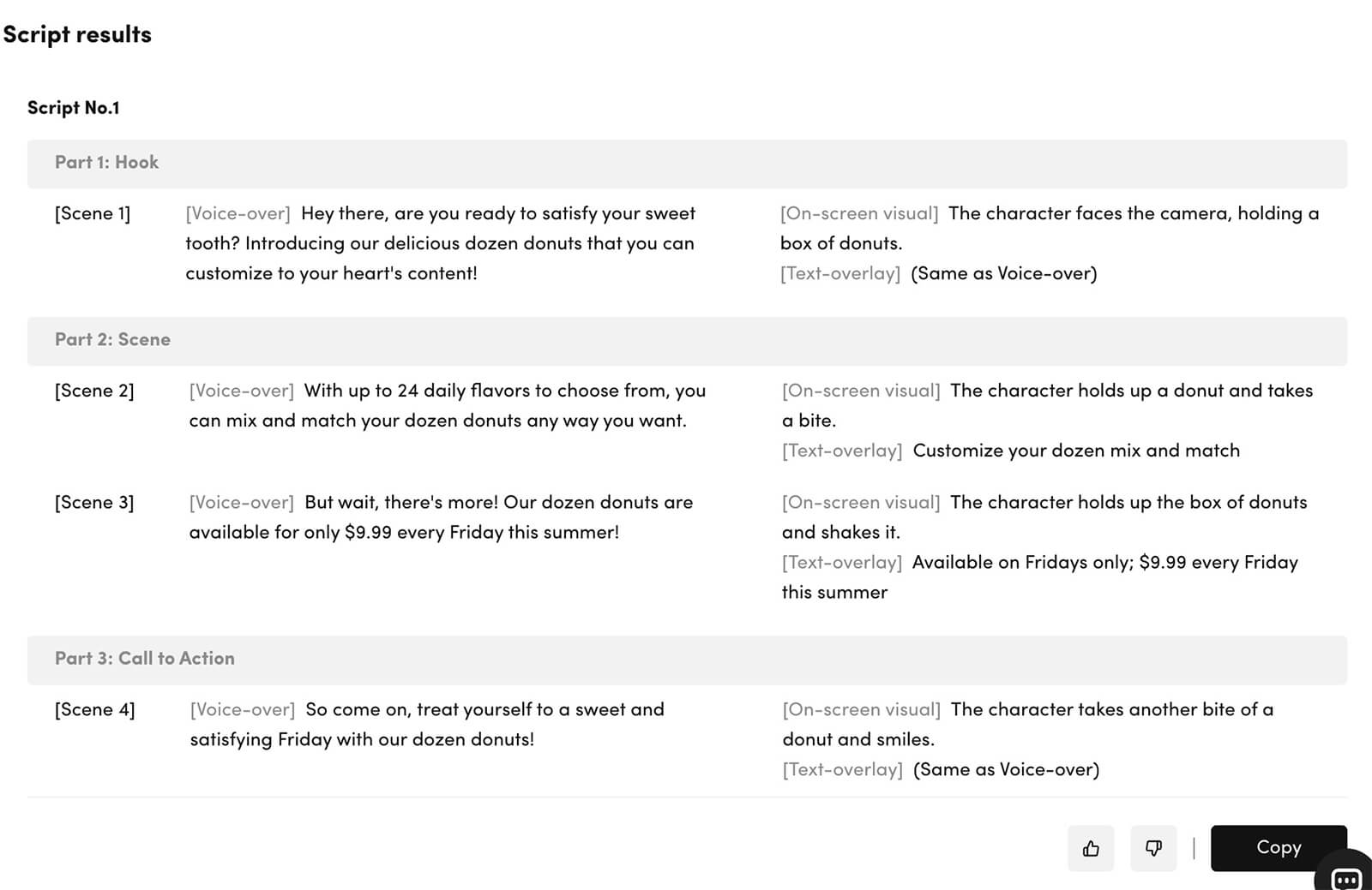 tiktok-ai-script-generator-evaluating-for-accuracy-script-results-script-no-1-mix-and-match-donut-flavors-option-7