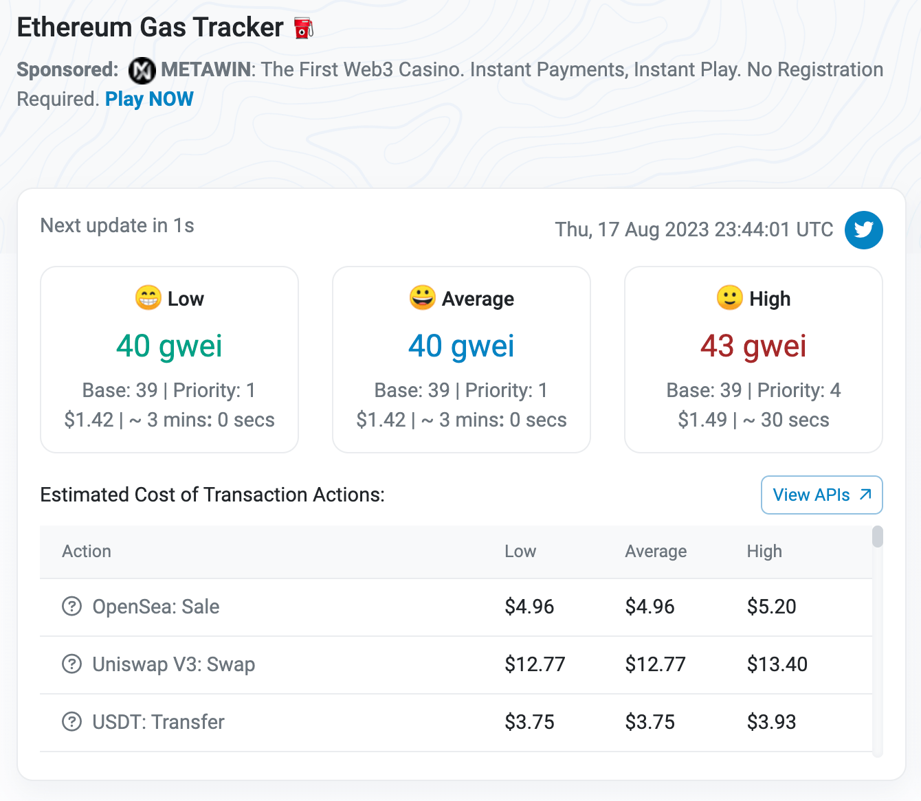 ethereum-gas-fee-tracker