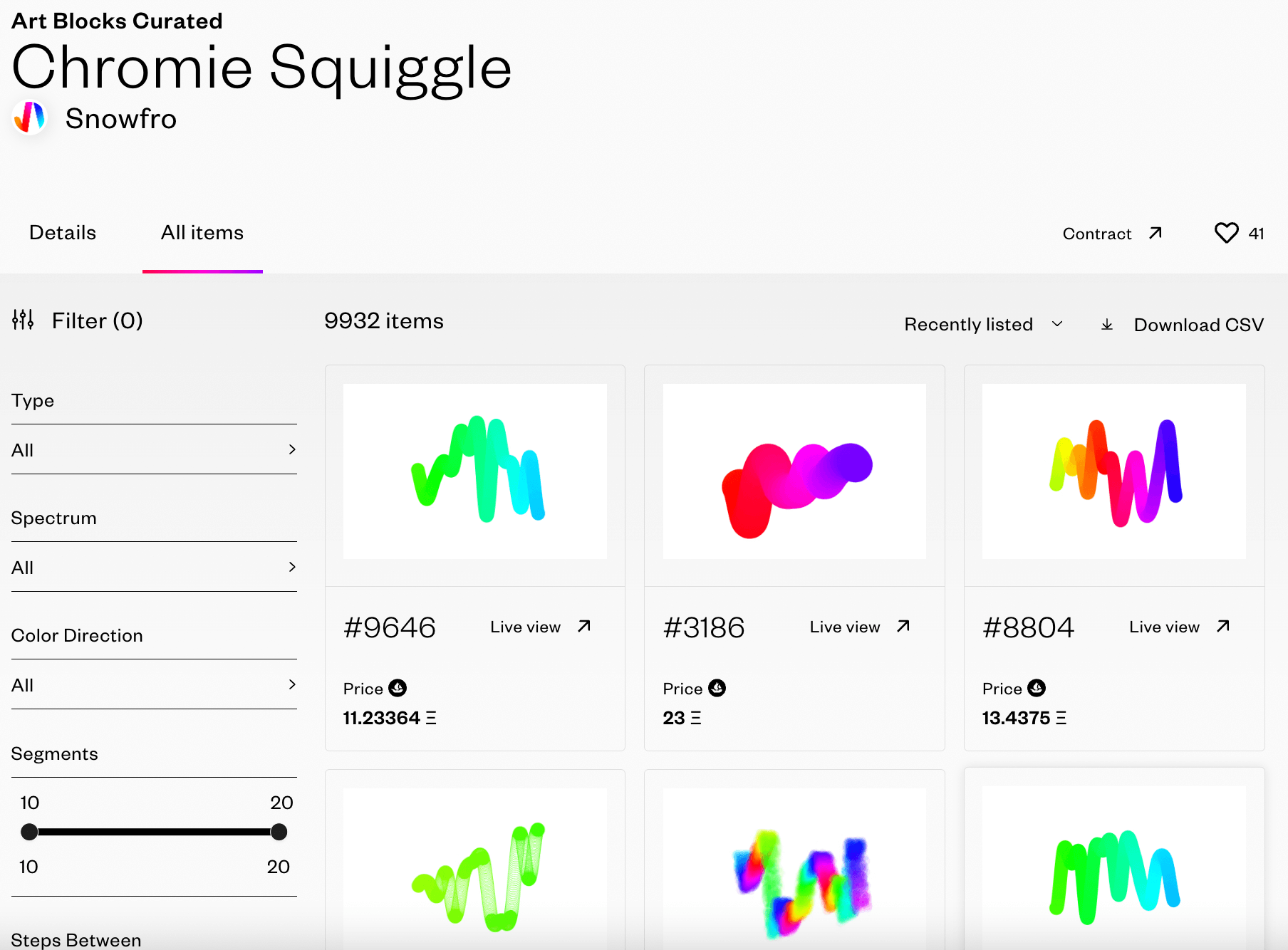 chromie-squiggle-nft-project